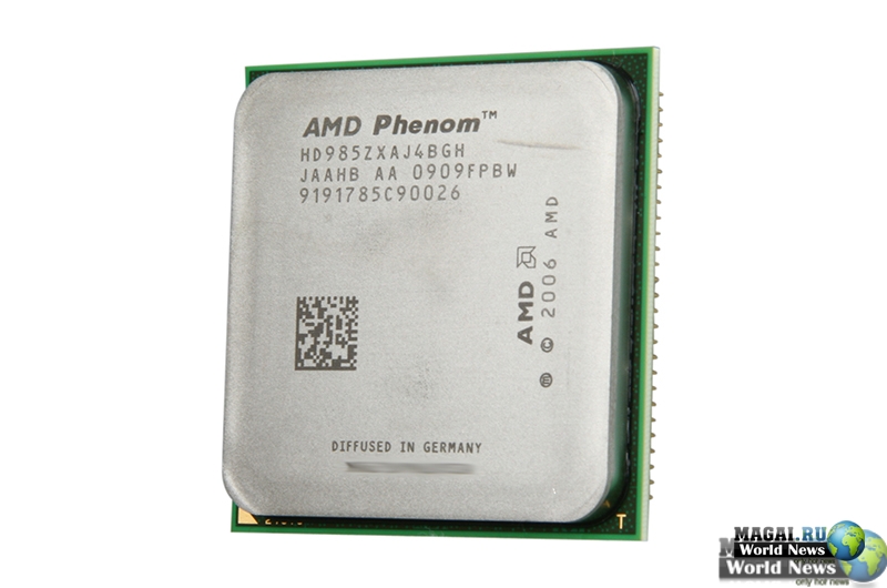 AMD представил новые процессоры Phenom X3 и Phenom X4