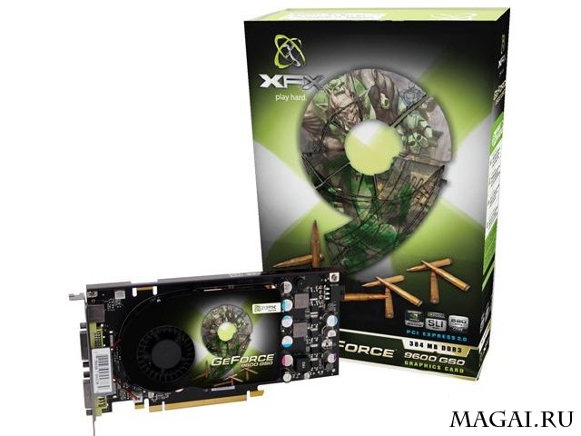 Первый GeForce 9600 GSO Первый GeForce 9600 GSO