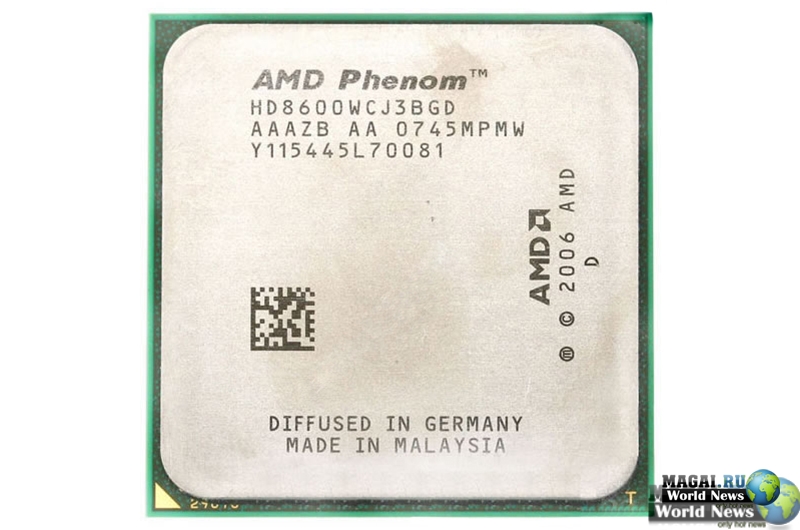 Новая линейка AMD Phenom X3 8xxx в продаже
