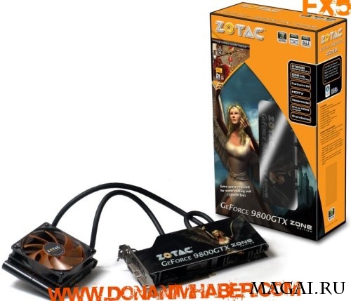 Zotac GeForce 9800 GTX: разгон с водными процедурами Zotac GeForce 9800 GTX: разгон с водными процедурами