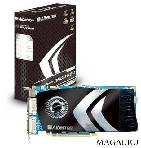 Albatron 9600GSO-384X: всё внимание на кулер! Albatron 9600GSO-384X: всё внимание на кулер!