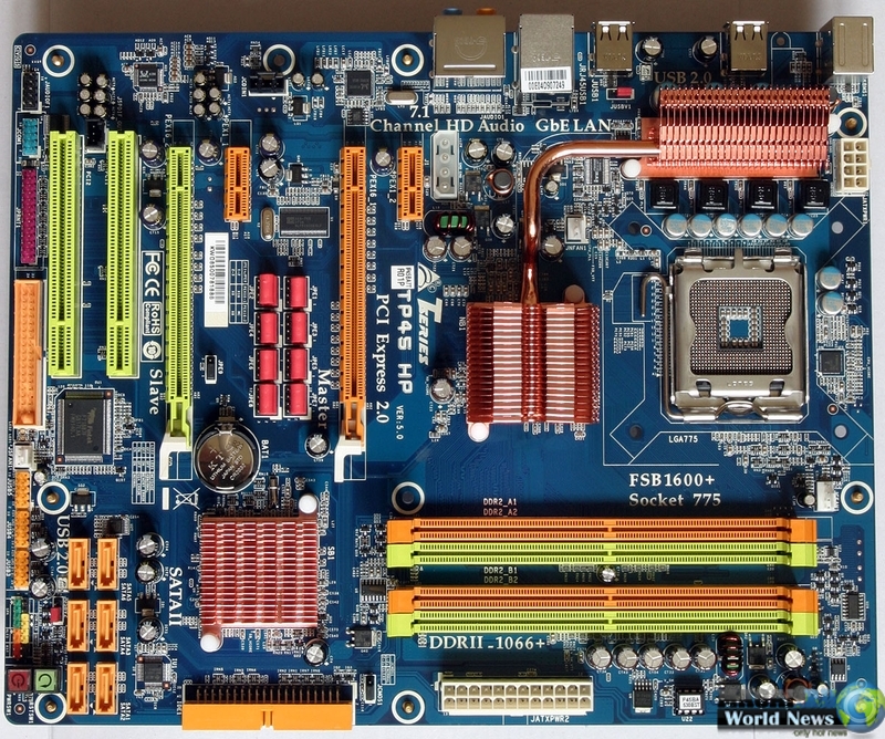 Первый взгляд на плату Biostar TP45 HP