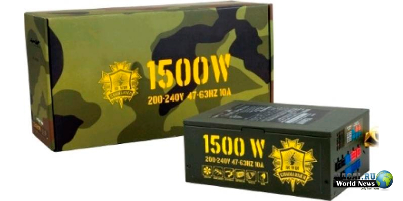 Блоки питания серии "Commander" до 1500Вт для игр от In Win
