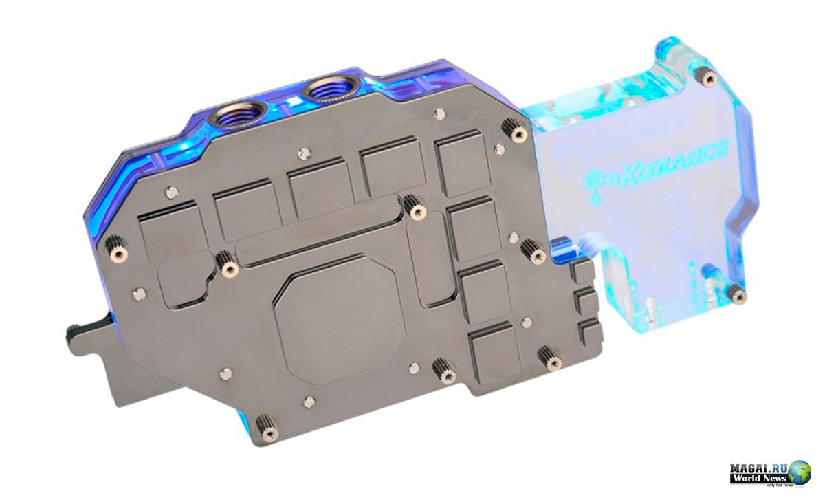 Водоблок Koolance VID-398GX2 для GeForce 9800 GX2