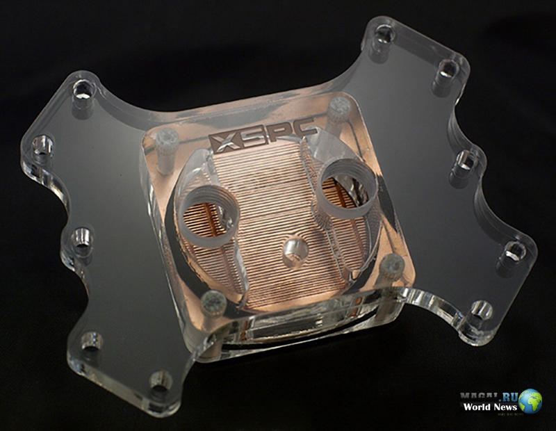 Edge Acrylic CPU Waterblock универсальный водоблок для CPU от XSPC