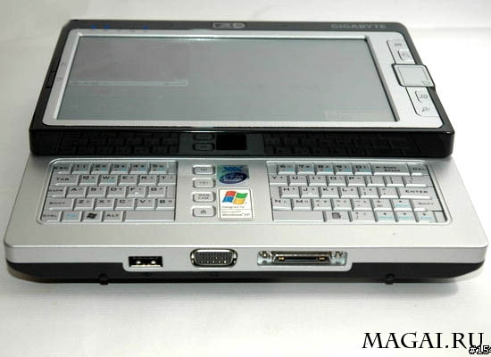 Новые фото UMPC-слайдера Gigabyte M704 Новые фото UMPC-слайдера Gigabyte M704
