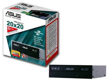 DVD-приводы ASUS с технологиями OTS и LightScribe