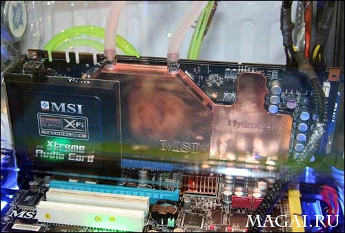omputex 2008: GeForce 9800 GTX с водоблоком от MSI omputex 2008: GeForce 9800 GTX с водоблоком от MSI