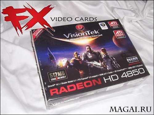 Близкое знакомство с Radeon HD 4850 от VisionTek Близкое знакомство с Radeon HD 4850 от VisionTek