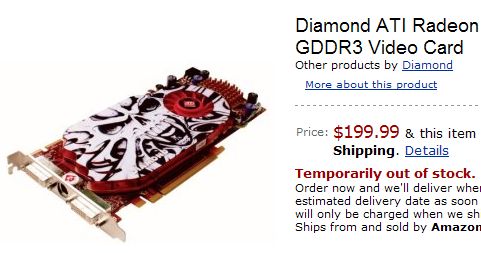 Radeon HD 4850 продаётся за $199 Radeon HD 4850 продаётся за $199