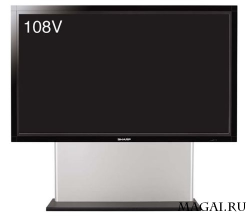 Sharp начала продажи 108" ЖК-дисплея класса Full HD Sharp начала продажи 108" ЖК-дисплея класса Full HD