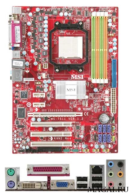 MSI K9N2V Neo – новая плата на чипсете NVIDIA GeForce 8100
