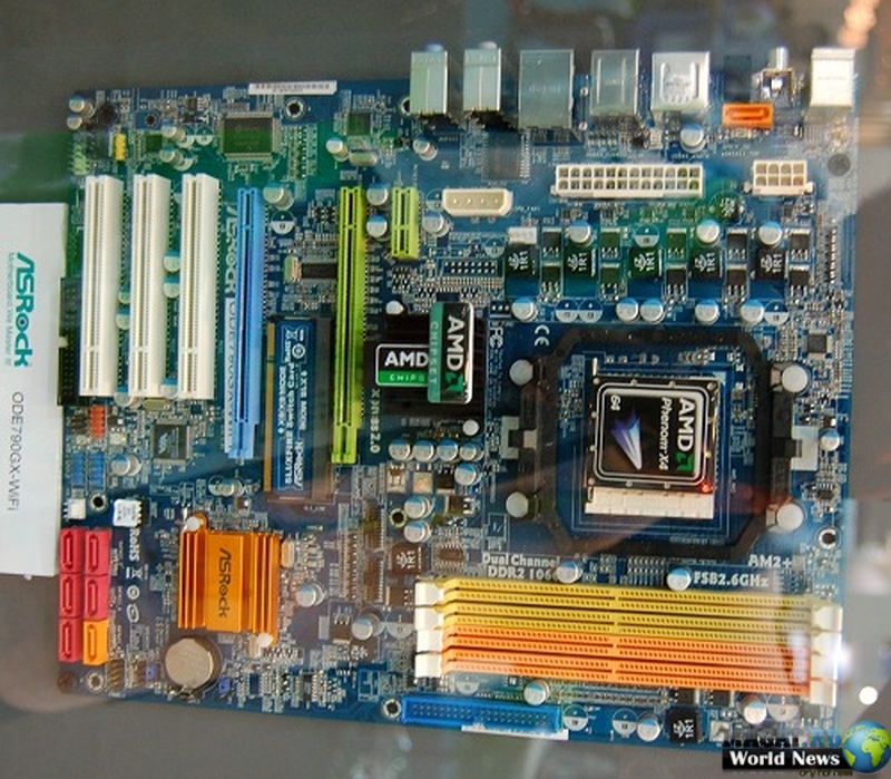 Computex 2008: данные о плате ASRock ODE790GX-WiFi