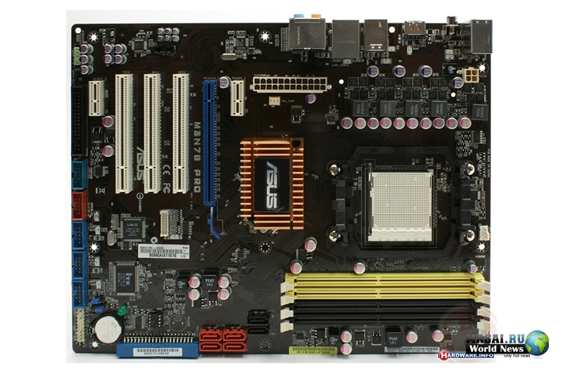 ASUS M3N78 PRO – ещё одна плата на NVIDIA GeForce 8300