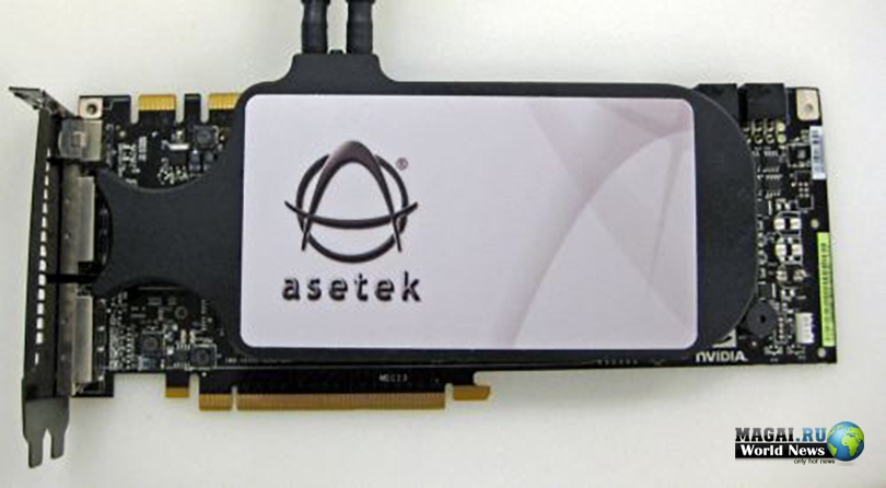 Водоблок серии LCLC для видеокарт серии GTX 200 от Asetek