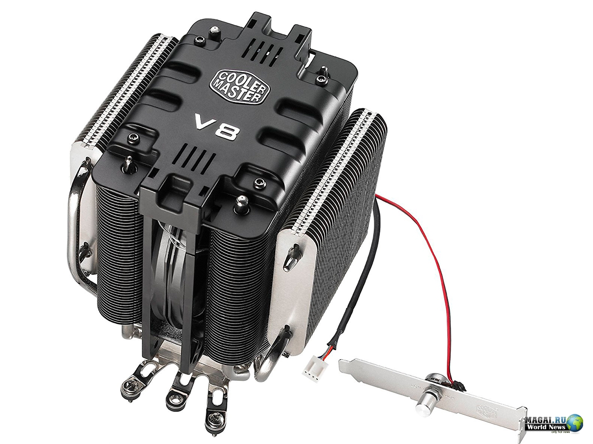 Официальный анонс CPU кулера Cooler Master V8