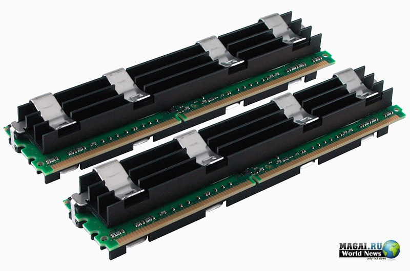 4 Гб памяти Corsair DDR2-800 FB-DIMM для Apple Mac Pro