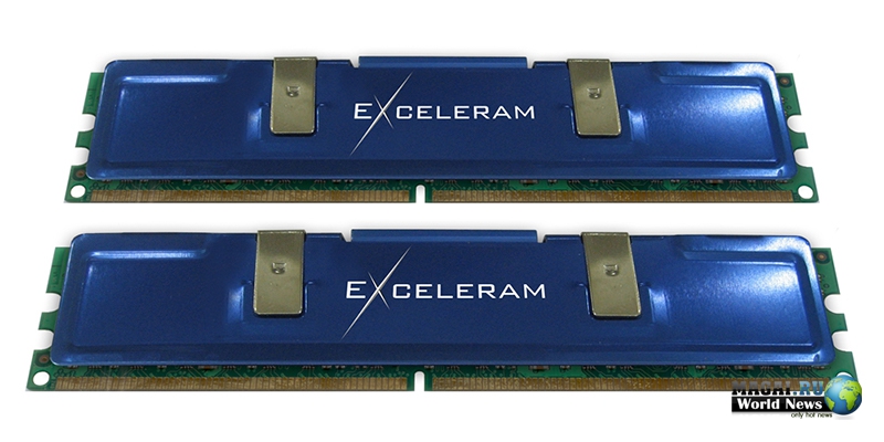 "Игровая" память Exceleram DDR2-1100/1066 в наборах по 4 Гб