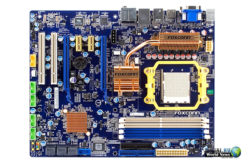 Плата Foxconn A7DA-S на системной логике AMD 790GX