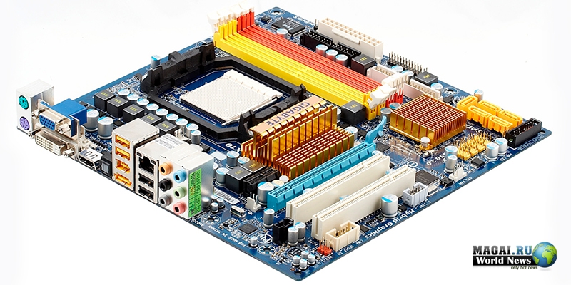 Плата Gigabyte GA-MA78GPM-DS2H на базе AMD 780G с DDR3-памятью на борту
