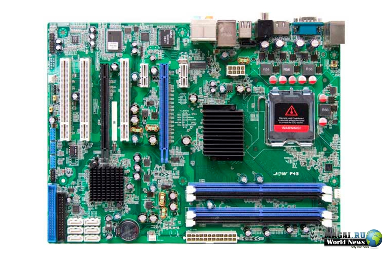 Дуэт материнских плат J&W на чипсете Intel P43