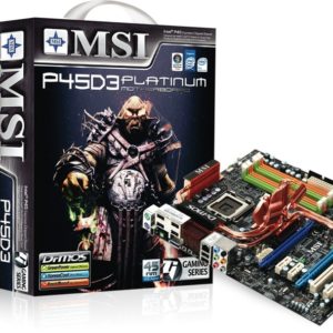 Полные спецификации пяти плат MSI на Intel P45