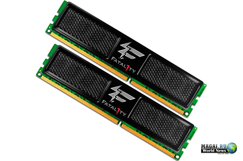 Память DDR3-1333 серии "Fatal1ty от OCZ уже в продаже!