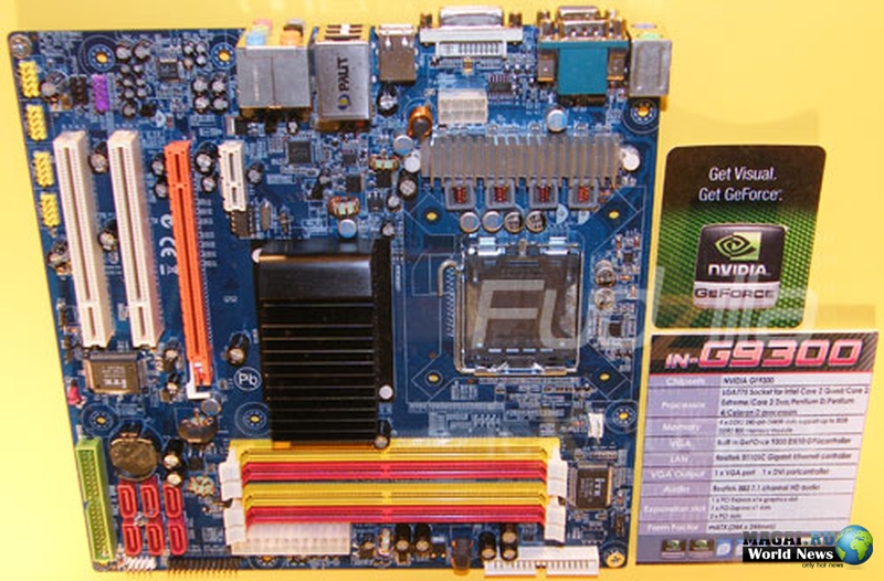 Computex 2008: плата Palit MCP7A-U на чипсете NVIDIA GeForce 9300