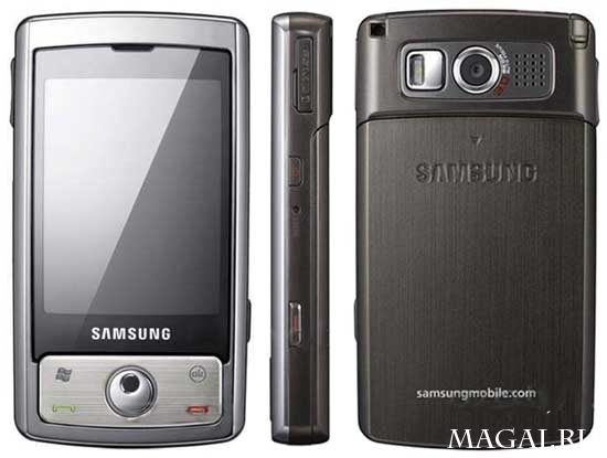 Samsung i740 – доступный смартфон с GPS и 3-Мп камерой Samsung i740 – доступный смартфон с GPS и 3-Мп камерой