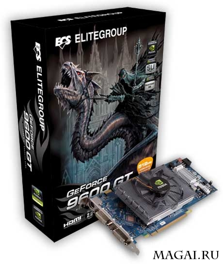 Ещё пара нестандартных версий GeForce 9600 GT от ECS Ещё пара нестандартных версий GeForce 9600 GT от ECS