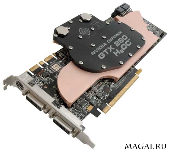 GeForce GTX 260 от BFG с водоблоком Danger Den GeForce GTX 260 от BFG с водоблоком Danger Den