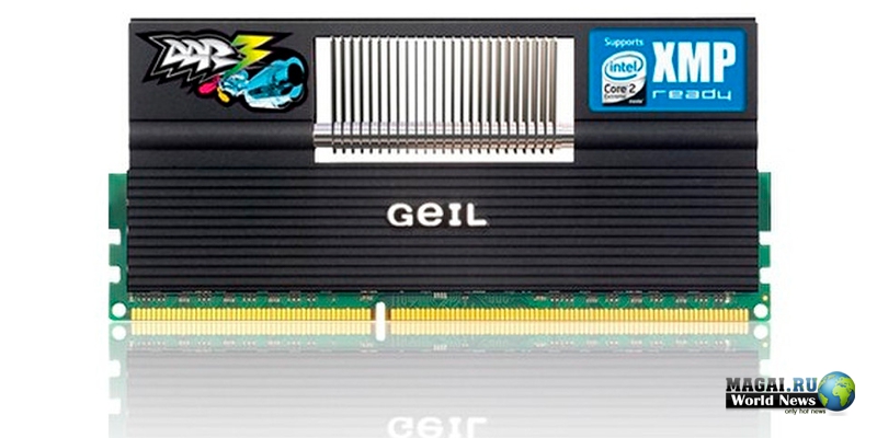 DDR3-память GeIL серий Ultra и EVO One с поддержкой XMP