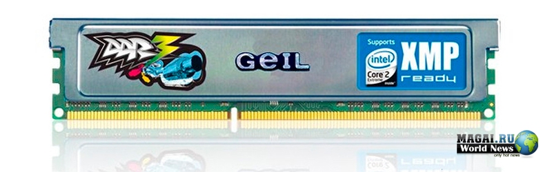 DDR3-память GeIL серий Ultra и EVO One с поддержкой XMP
