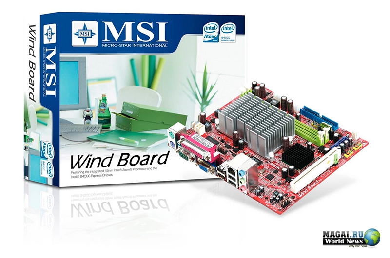 "Атомная" плата от MSI Wind Board MS-7314