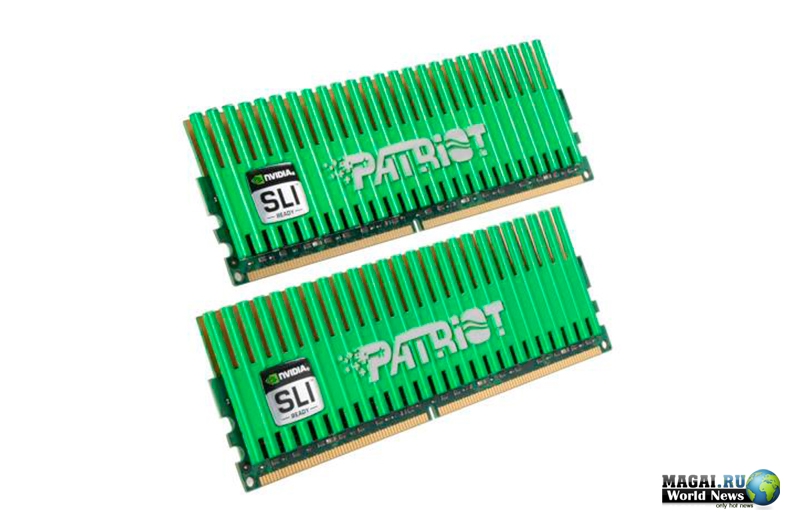 Память Patriot Viper DDR3-1800 категории NVIDIA SLI Ready