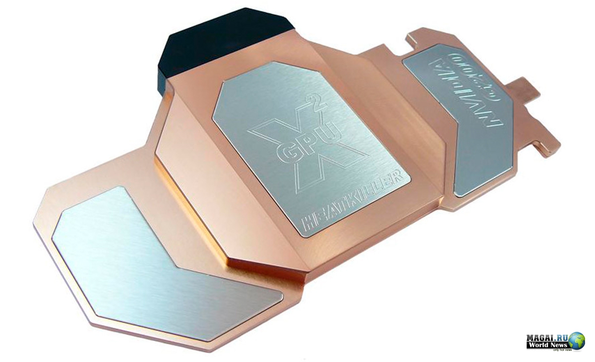 Водоблок HEATKILLER GPU-X2 G200 от Watercool для охлаждения GeForce GTX 280