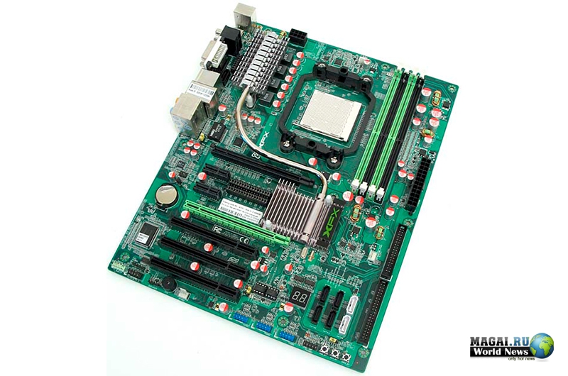 Плата XFX MD-A72P-7509 на чипсете nForce 750a SLI: официальные подробности