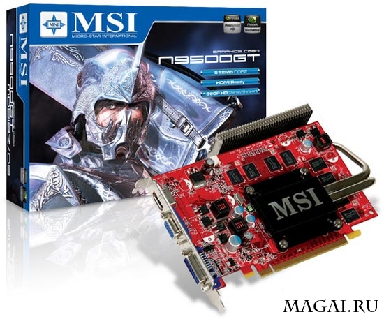 Шквал интересных GeForce 9500 GT от MSI Шквал интересных GeForce 9500 GT от MSI