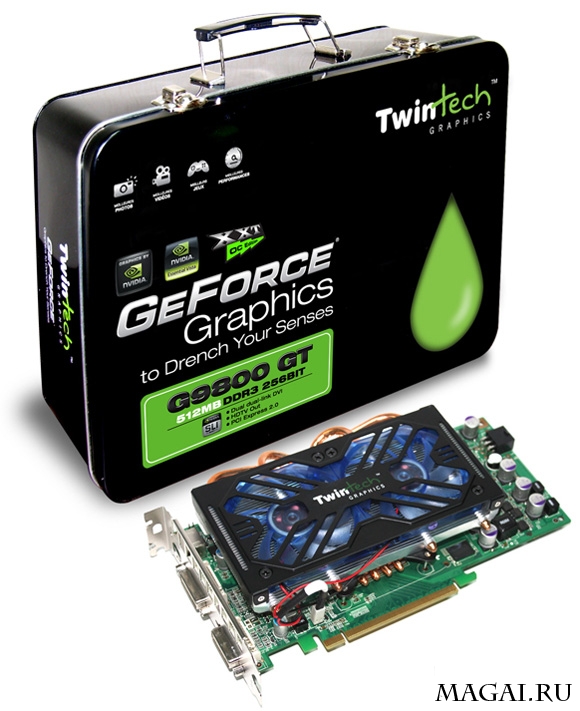 Оригинальные GeForce 9800 GT от девяти партнёров NVIDIA Оригинальные GeForce 9800 GT от девяти партнёров NVIDIA