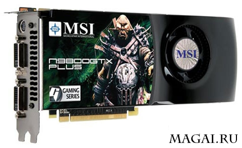 "Оверклокерский" вариант GeForce 9800 GTX+ от MSI "Оверклокерский" вариант GeForce 9800 GTX+ от MSI