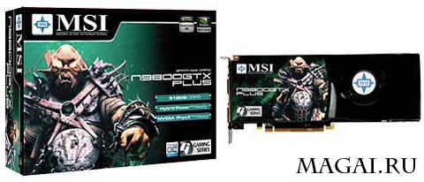 "Оверклокерский" вариант GeForce 9800 GTX+ от MSI "Оверклокерский" вариант GeForce 9800 GTX+ от MSI