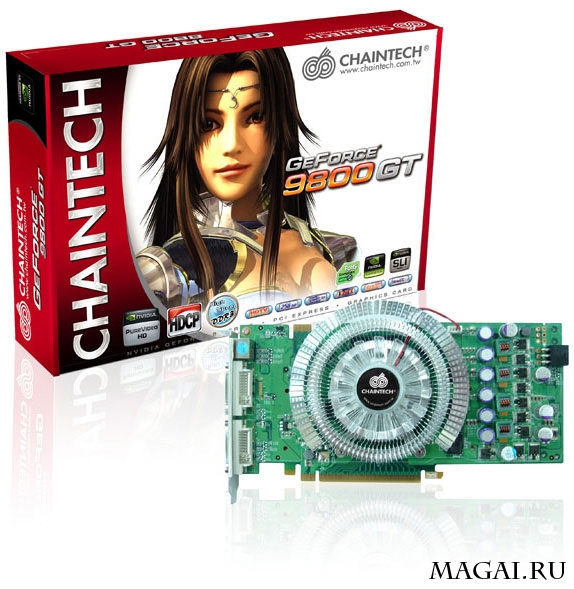 Chaintech GSE98GT как альтернатива эталону GeForce 9800 GT Chaintech GSE98GT как альтернатива эталону GeForce 9800 GT