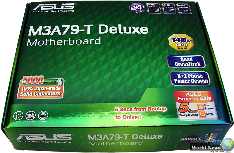 Плата ASUS M3A79-T Deluxe на AMD 790FX для бескомпромиссных энтузиастов