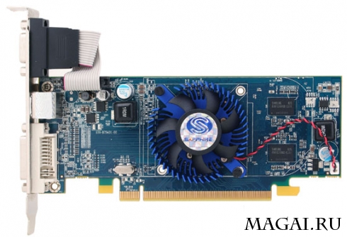 Radeon HD 4550 в нестандартной "синей" версии Sapphire Radeon HD 4550 в нестандартной "синей" версии Sapphire