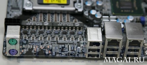 Фотографии "топовой" платы DFI LANPARTY на базе X58 Фотографии "топовой" платы DFI LANPARTY на базе X58