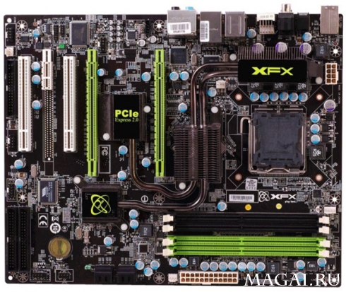 XFX nForce 750i SLI: желанный продукт для геймеров XFX nForce 750i SLI: желанный продукт для геймеров