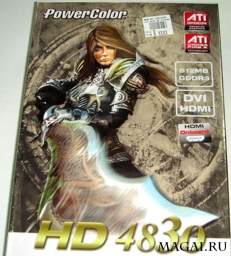 Фотографии Radeon HD 4830 в исполнении PowerColor Фотографии Radeon HD 4830 в исполнении PowerColor