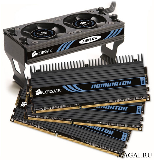 Первые в мире трёхканальные наборы памяти DDR3-1866 от Corsair Первые в мире трёхканальные наборы памяти DDR3-1866 от Corsair