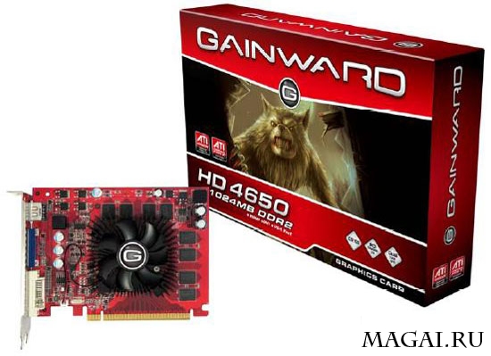 Gainward Radeon HD 4650: лучше кулер, больше памяти Gainward Radeon HD 4650: лучше кулер, больше памяти