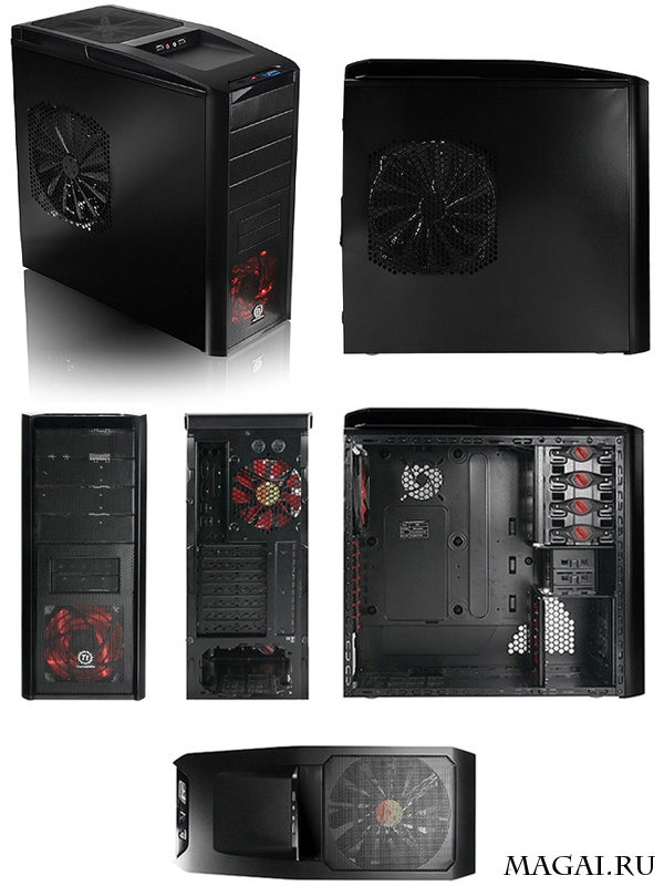 Корпус Thermaltake V9 Black Edition: теперь 230-мм кулеров два! Корпус Thermaltake V9 Black Edition: теперь 230-мм кулеров два!